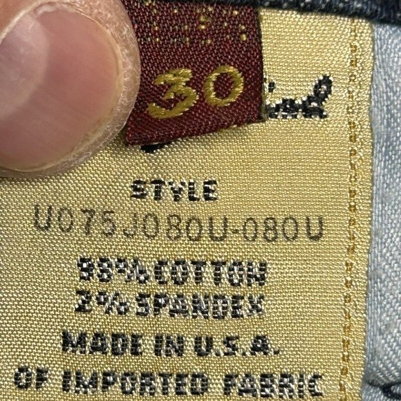 7 For All Mankind Jeans Women's 30 Blue Medium Wash Boot Cut Jeans - Picture 6 of 11